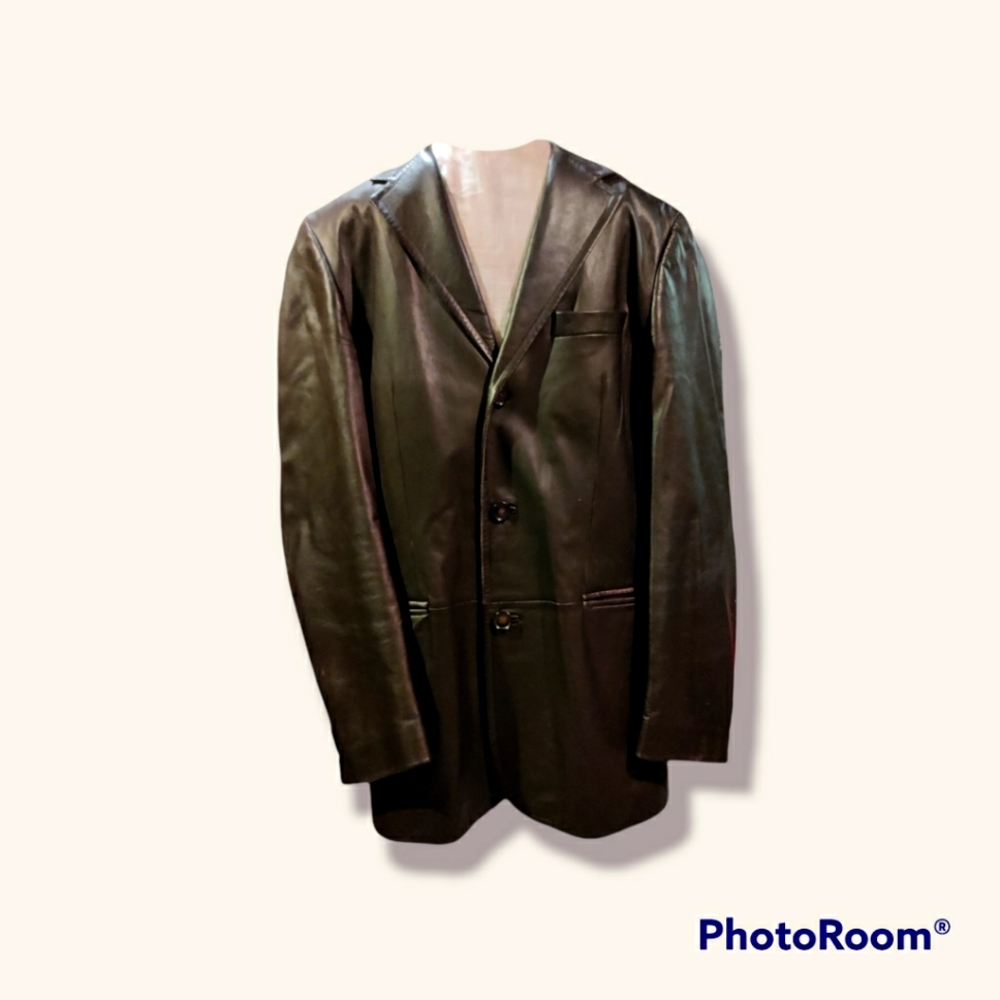 Hugo Boss Leather Jacket